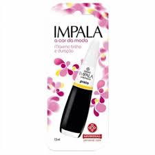 ESMALTE IMPALA CREMOSO PRETO