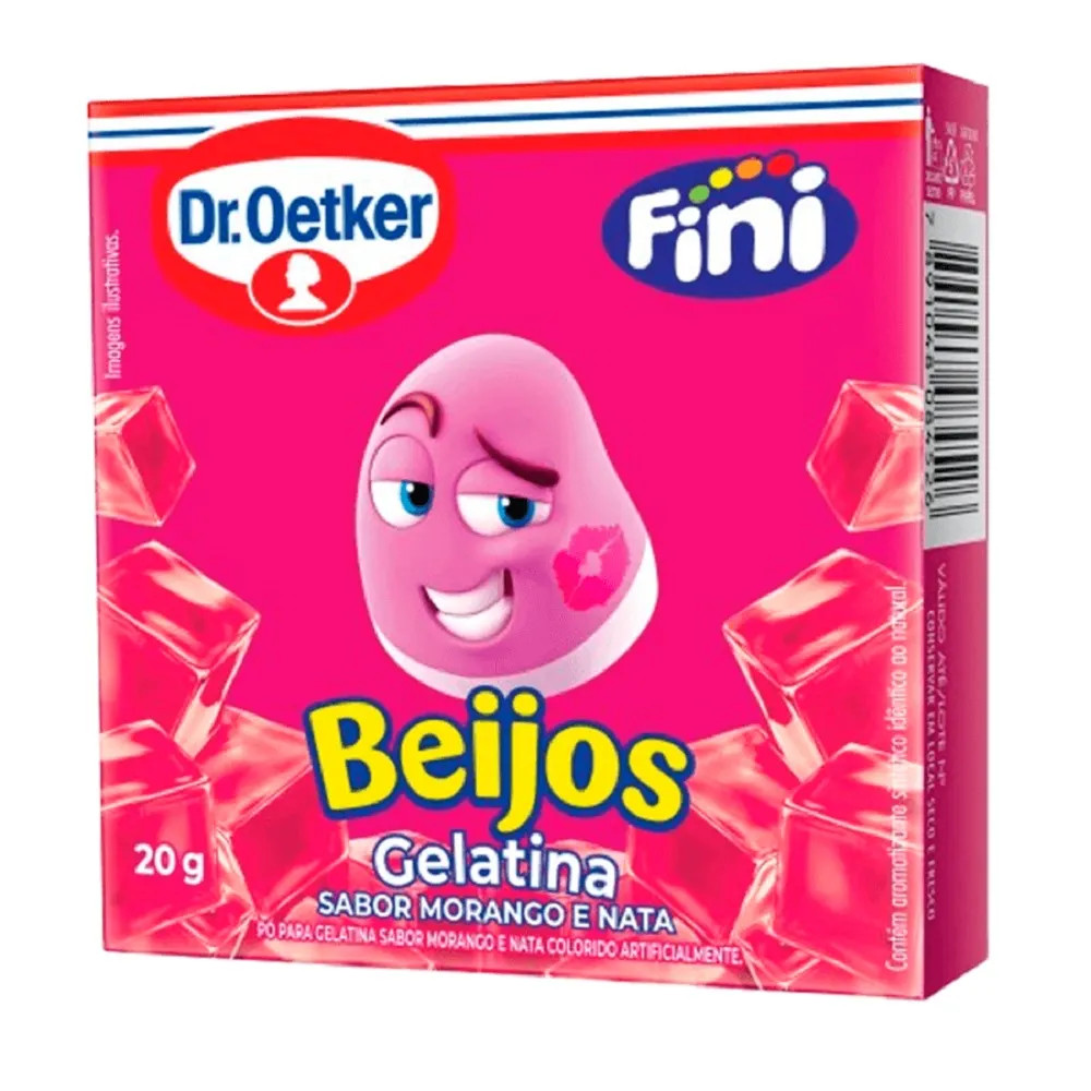 GELATINA FINI BEIJOS DR.OETKER 20G