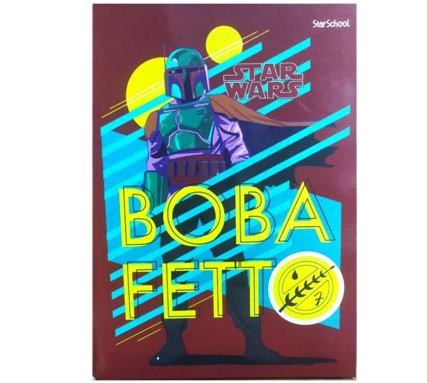 CADERNO COSTURADO STAR WARS 80F STARSCHOOL