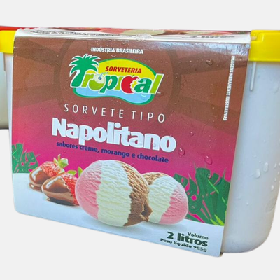 POTE 2L -  SORVETE NAPOLITANO