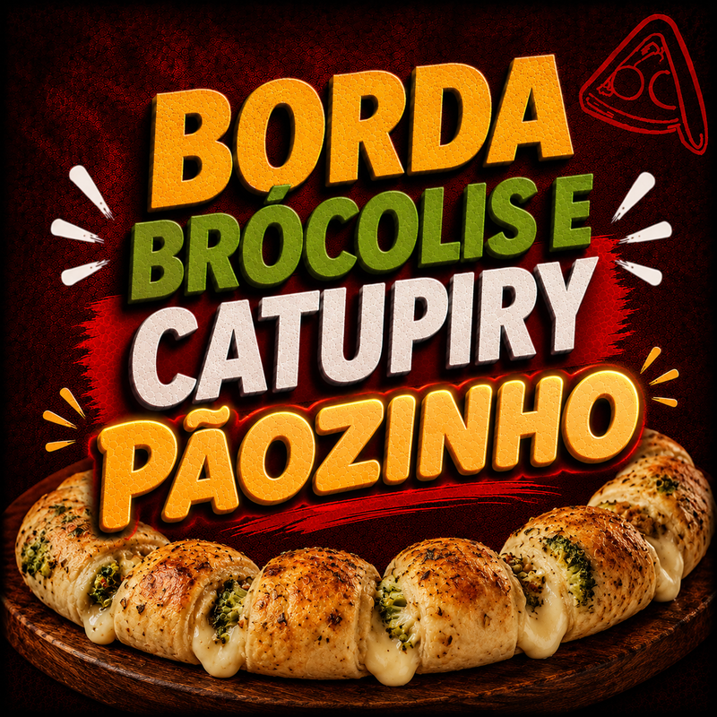 BROCOLIS E CATUPIRY PAOZINHO