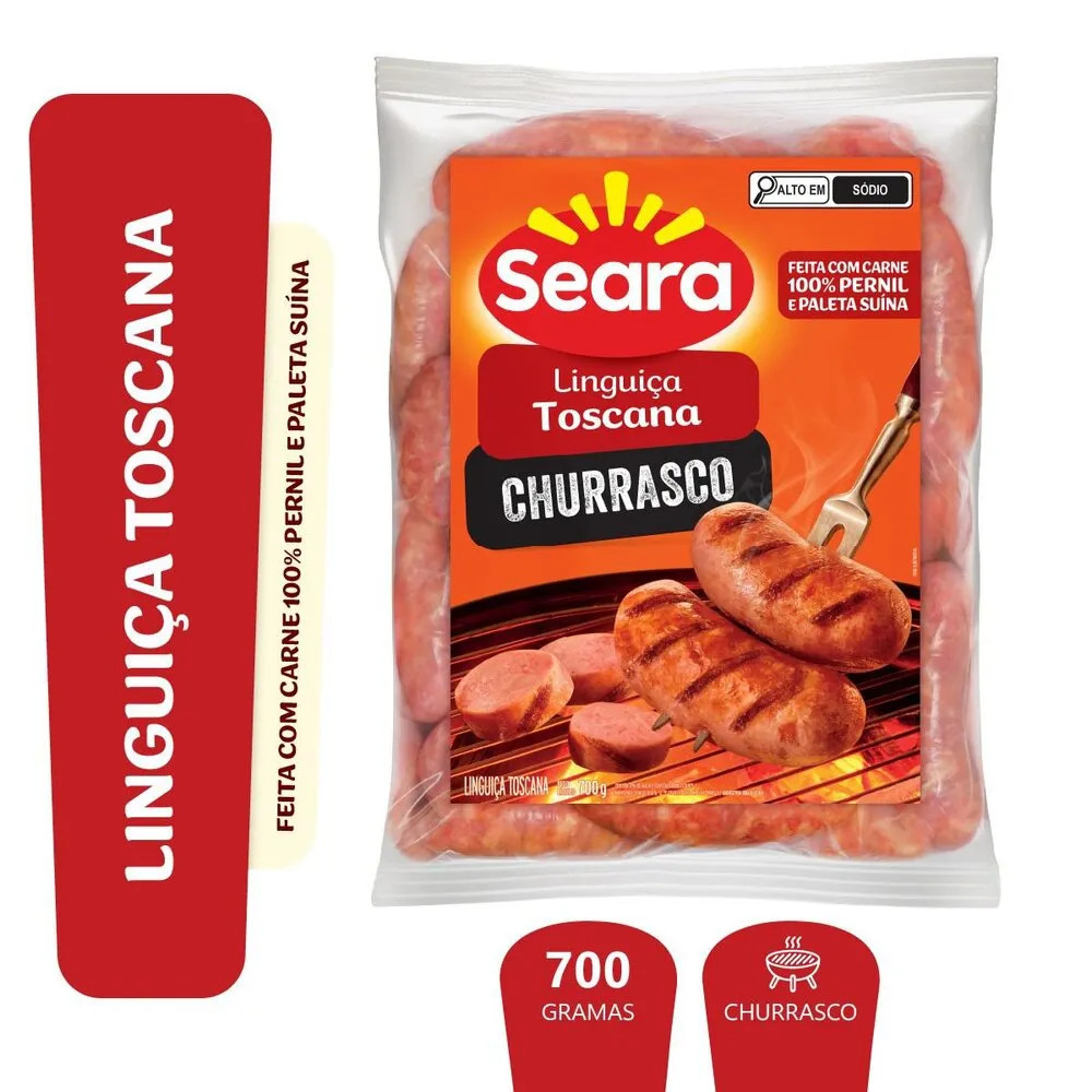 Linguica Seara P/Churrasco Suina Kg
