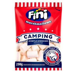 MARSHMALLOWS CAMPING BAUNILHA FINI 250G