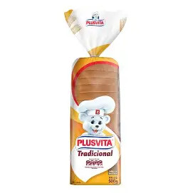 Pao de Forma Tradicional (Plus Vita) 480g