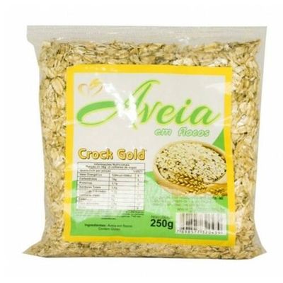 Aveia Flocos Finos Crock Gold 250g