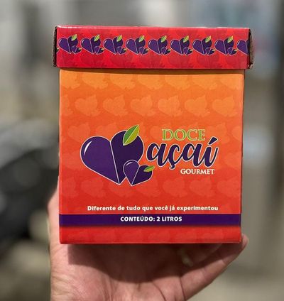 Açaí tradicional caixa 2 litros