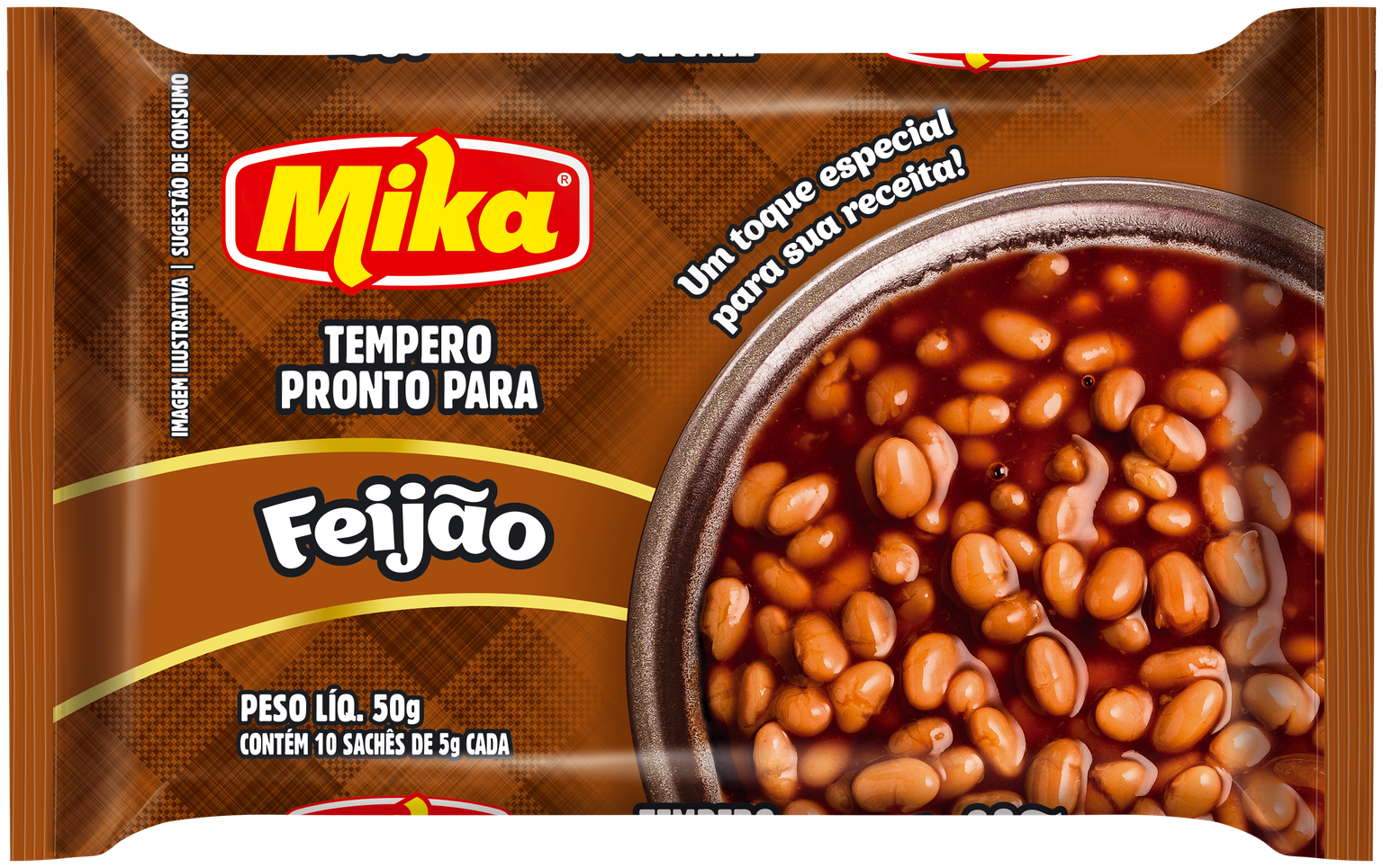 TEMPERO MIKA FEIJAO 50G