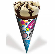 SORVETE CONE MAIS LEITE TRUFADO SOL NEVE