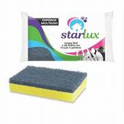 BUCHA ESPONJA MULTIUSO STARLUX  1UN. VASILHA