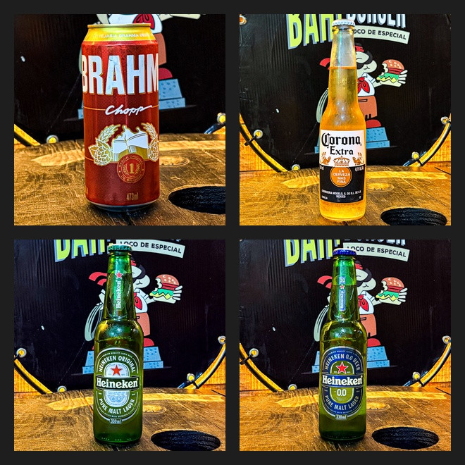 Escolha Bebidas Alcoólicas e Cerveja Zero