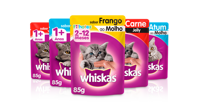 Whiskas sachê para Gatos Filhotes 85g
