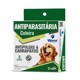 Coleira Antipulgas E Carrapatos Dugs(3 Meses)World