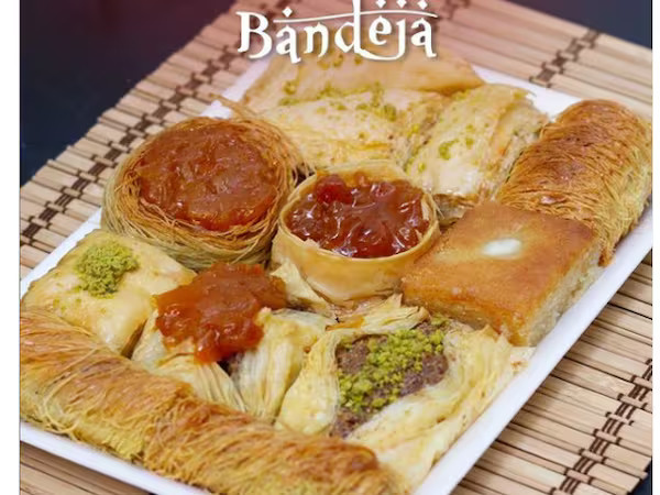 Bandejas de minidoces sortidos