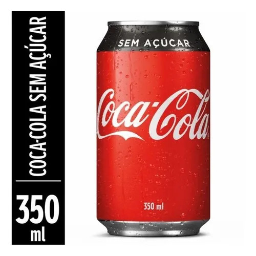 Coca-Cola Zero Lata (Andina) 350ml