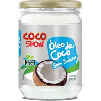 Oleo De Coco Sem Sabor 500ml Coco Show