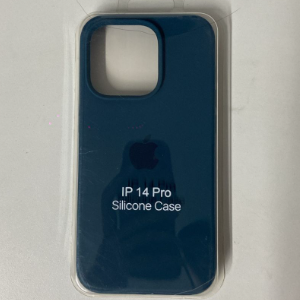CAPA AZUL MARINHO  IPHONE 14 PRO SILICONE CASE