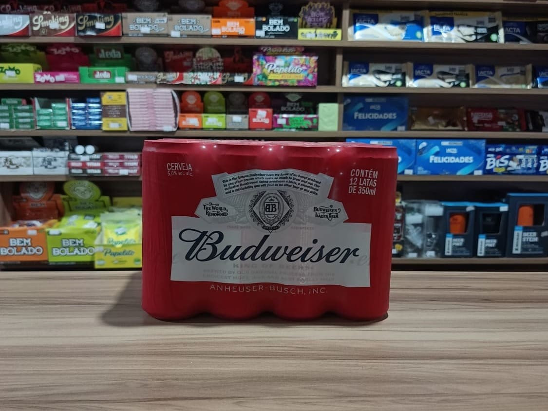 CERVEJA BUDWEISER CAIXA 350ML