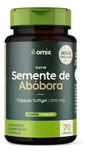 Oleo De Semente De Abobora Omix 70 Caps