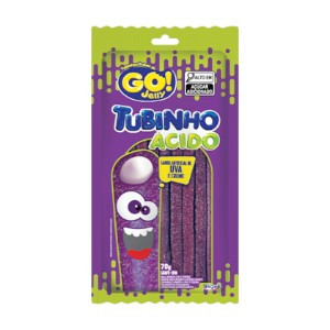 TUBINHO UVA ACIDO GO JELLY 70G