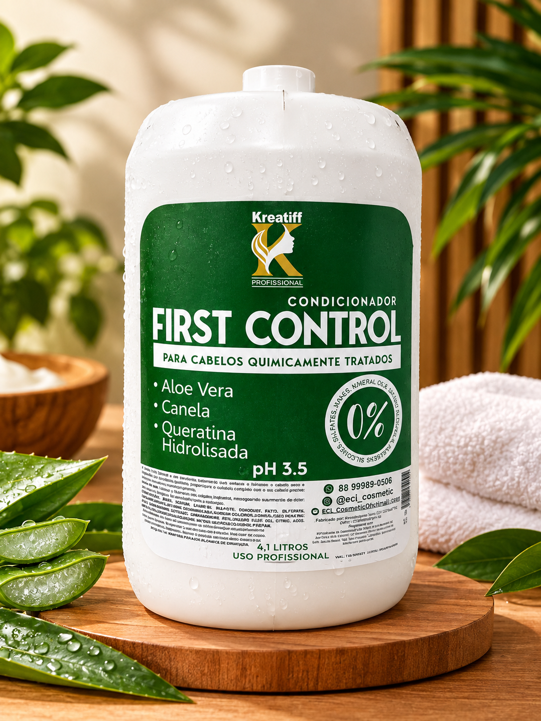 CONDICIONADOR FIRST CONTROL KREATIFF 4,1LT