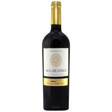 Vinho Sol de Chile merlot reserva 750ml