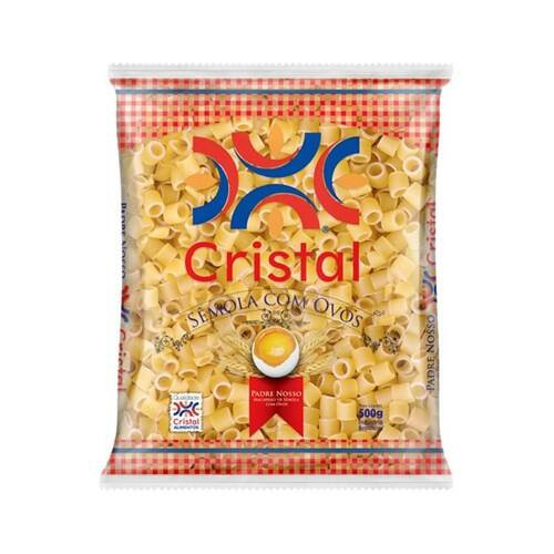 Macarrão Padre Nosso Cristal com Ovos Embalagem 500g