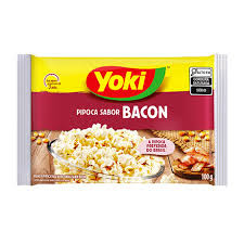 PIPOCA DE MICROONDAS BACON YOKI 100g