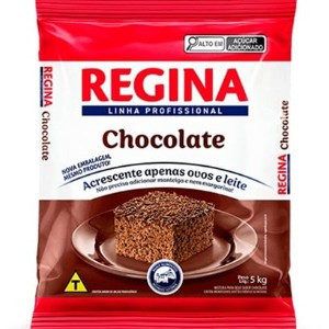 MASSA DE BOLO SABOR CHOCOLATE REGINA 400G