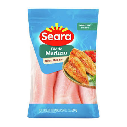 FILÉ DE MERLUZA PCT 500G SEARA