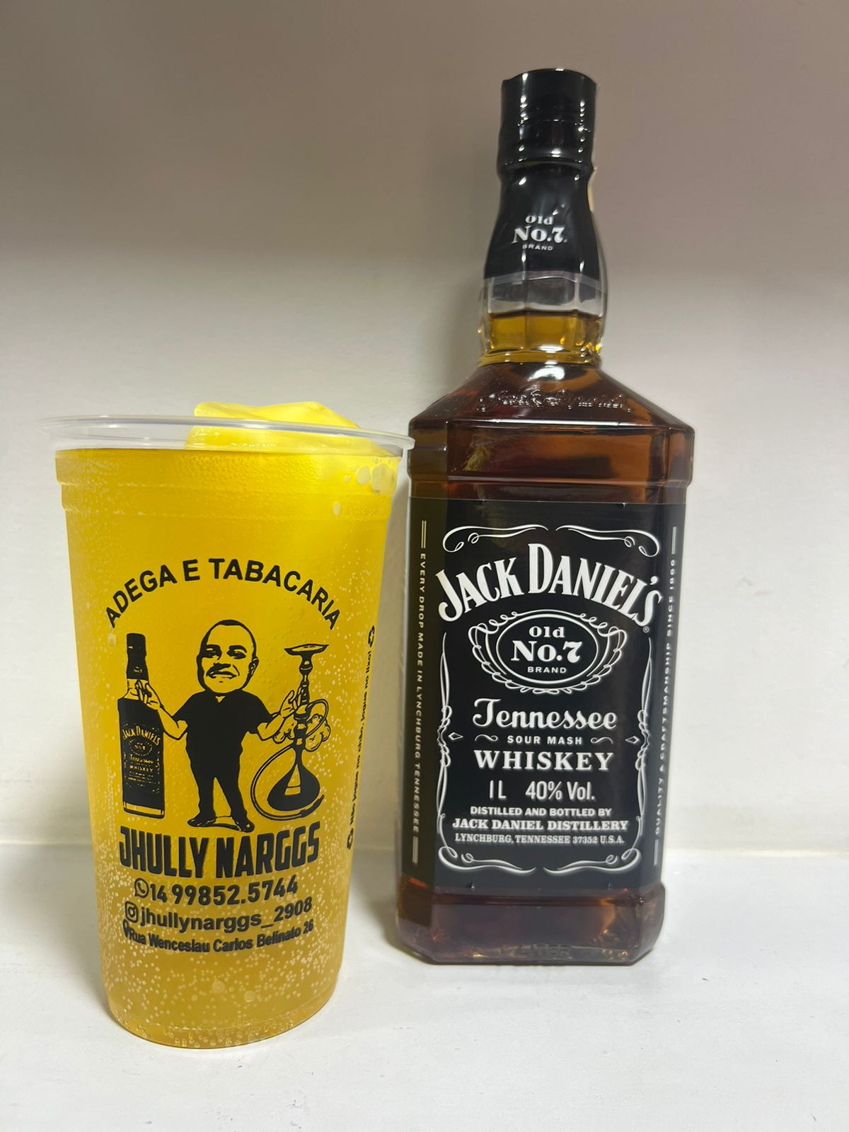 COPO WHISKY JACK DANIEL'S TRADICIONAL 700ML