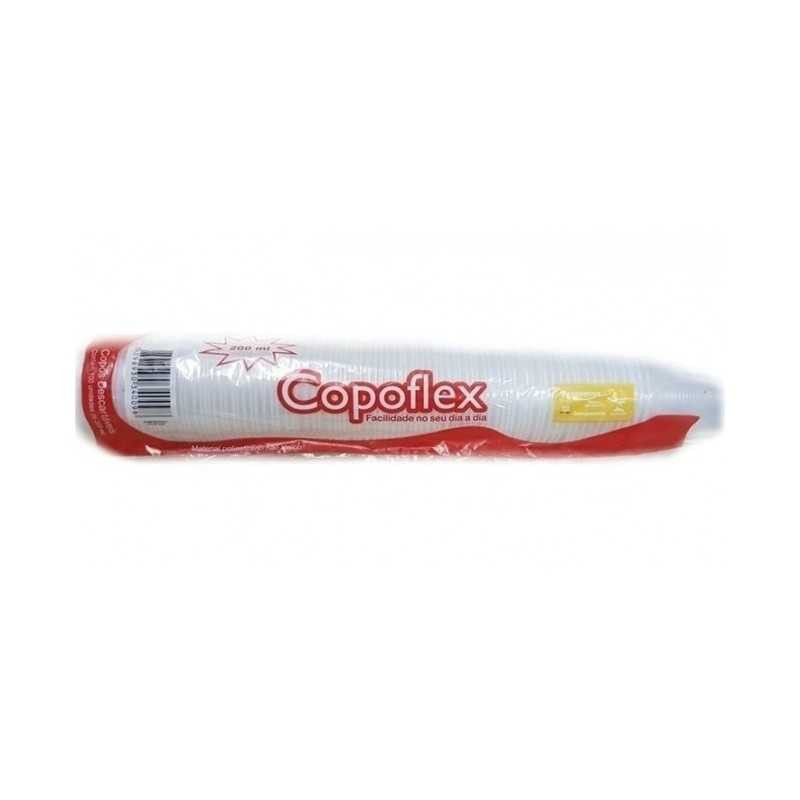 COPO DESCARTÁVEL COPOFLEX 200ML 100 UN