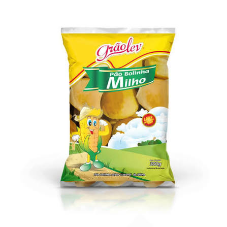 Pao Bolinha Milho Graolev 280g 