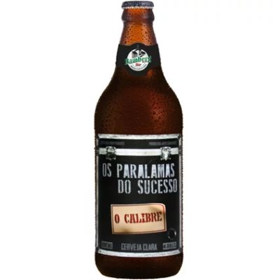BAMBERG O CALIBRE OS PARALAMAS DO SUCESSO CERVEJA CLARA 600ML 4.8%