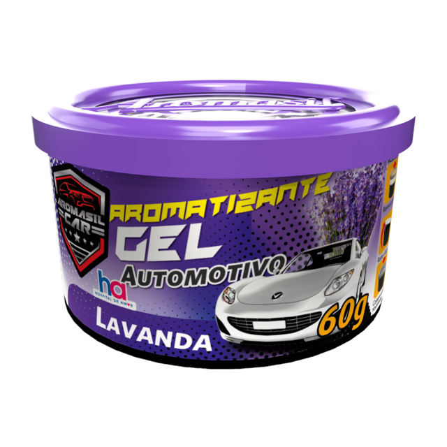 AROMATIZANTE AROMASIL GEL LAVANDA 60G
