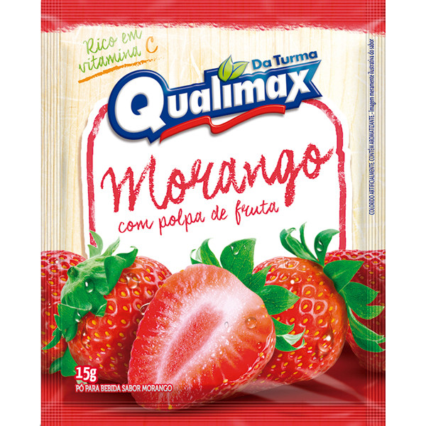 SUCO QUALIMAX MORANGO 15G