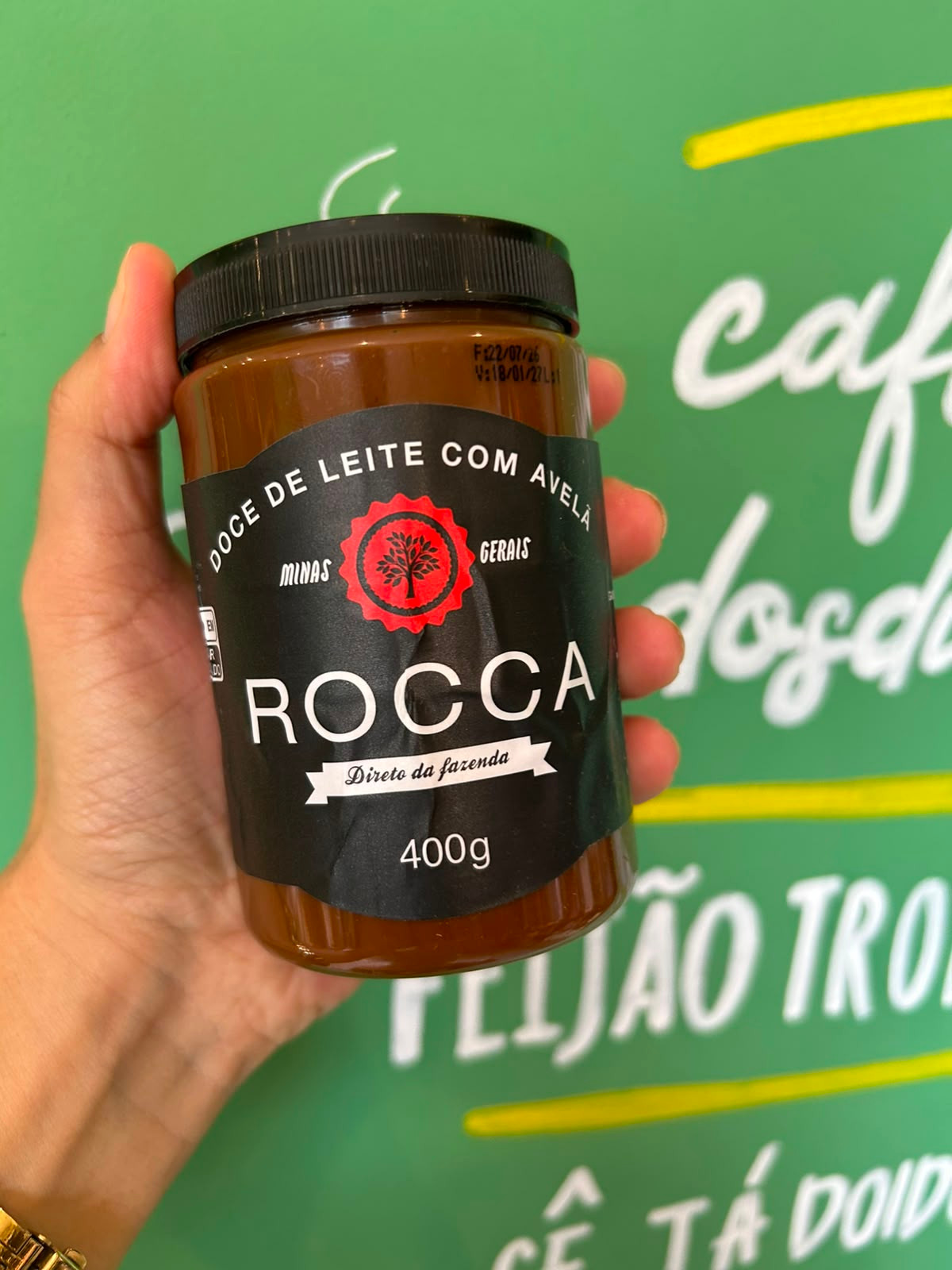 Doce de Leite com Avela  Rocca - 400G