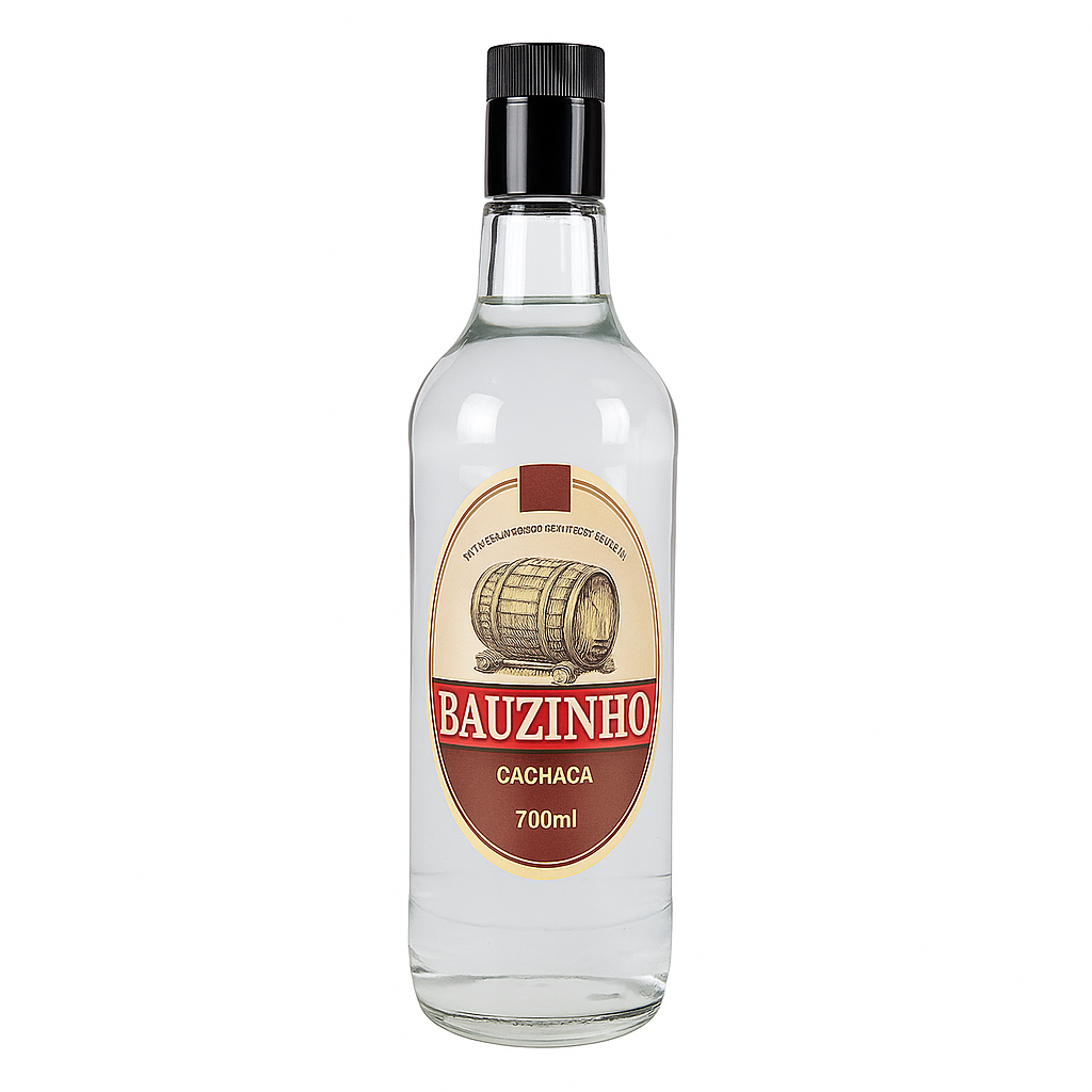 CACHAÇA BAUZINO BRANCA 970ML