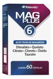 Magplus 6 Mix Magnesios 60caps 52g