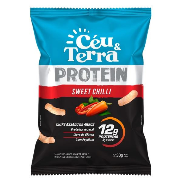 CHIPS DE ARROZ PROTEIN SWEET CHILLI 50G