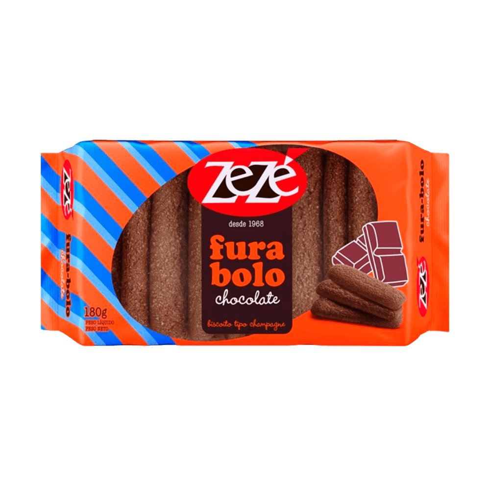 biscoito Zezé fura bolo chocolate 180g