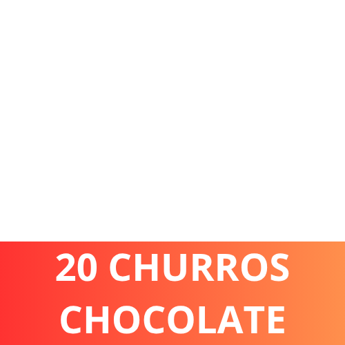 20 CHURROS CHOCOLATE
