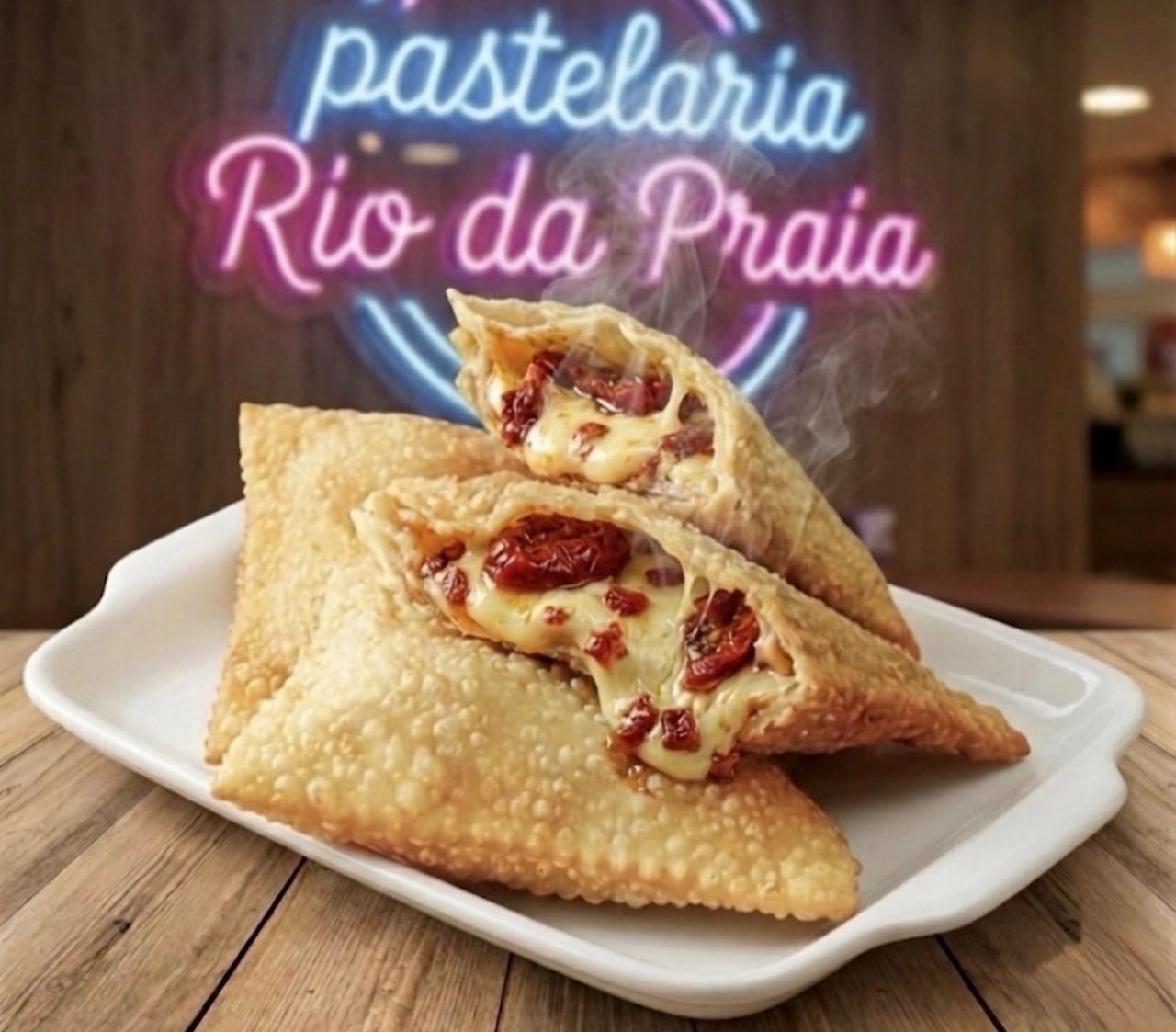 Pastel de Tomate seco com Mussarela