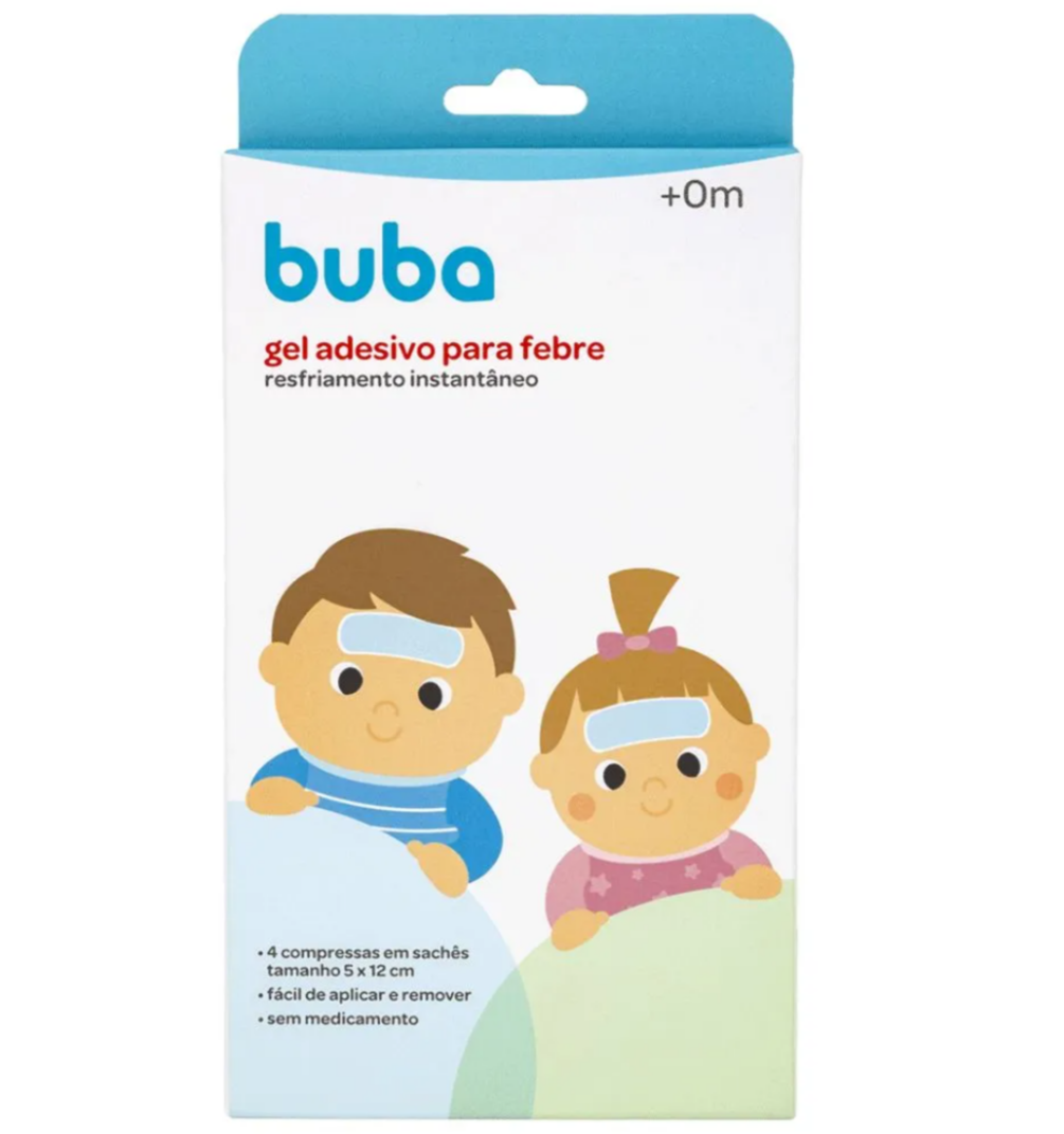 Gel Para Aliviar Febre - Buba