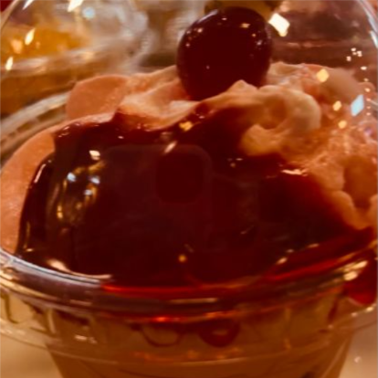 Musse de morango 