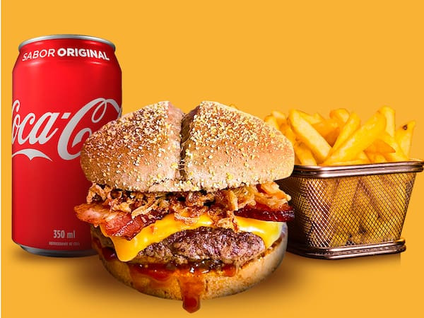 Crispy in Bacon + Refri 350ml + Batata