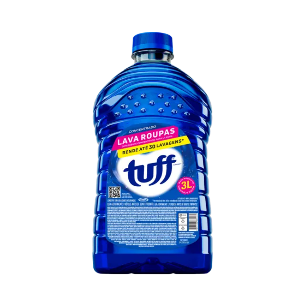 TUFF LAVA ROUPAS CONCENTRADO 3L CLEAR