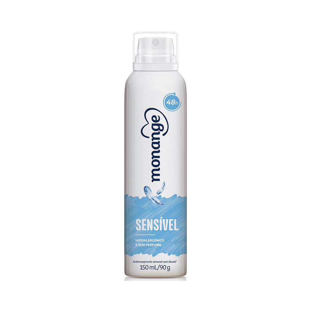 DESODORANTE  AERO MONANGE S/PERFUME 150ML
