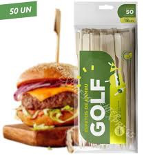 PALITO BAMBU GOLF HAMBURGUER 18CM