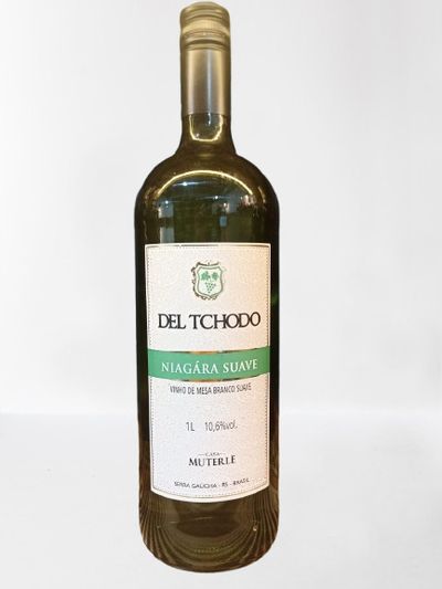 Vinho de Mesa Branco Suave  Del Tchodo 750ml