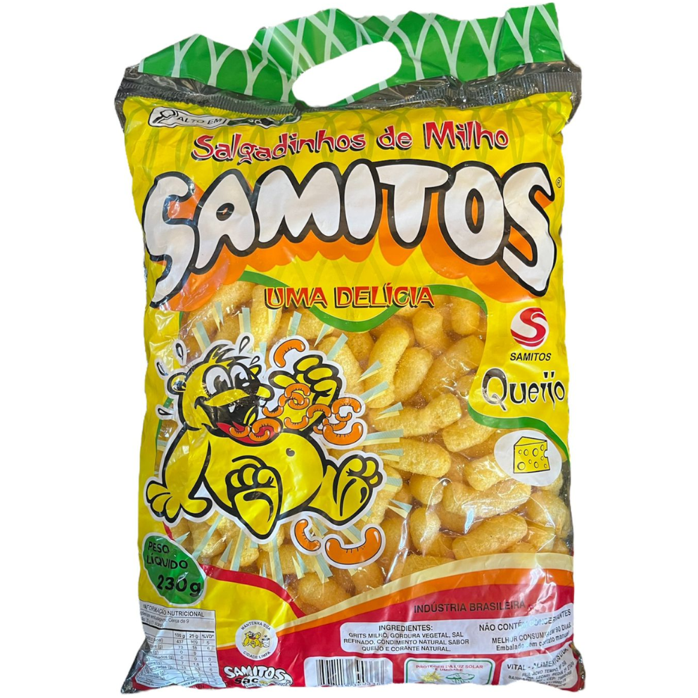 SALGADINHO SAMITOS QUEIJO 230G